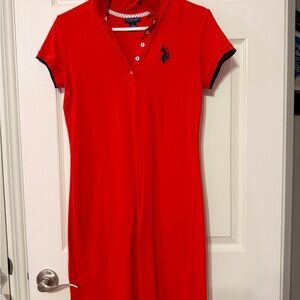 U.S. Polo Assn. Vibrant Red Polo Shirt